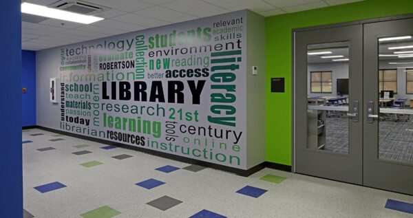 TPS Robertson Elementary Library Addition